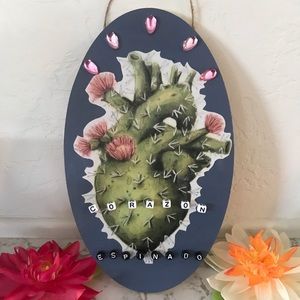 Cactus wall art
